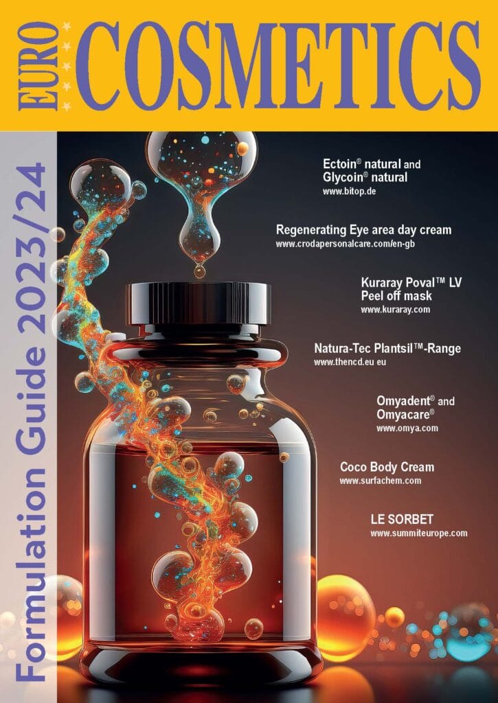 EURO COSMETICS Magazine • Formulation Guide Registration • Euro Cosmetics • Euro Cosmetics
